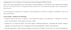 Impact of Corporate Social Responsibility Policy