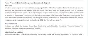 Incident Response Exercise And Report