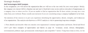 Dell Technologies SWOT Analysis
