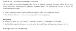 Uber-ization of E-commerce