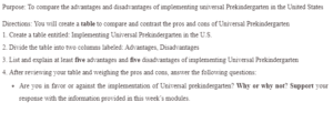 Universal Prekindergarten
