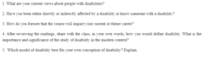 Disability