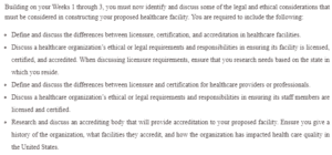 Legal and Ethical Issues in Healthcare