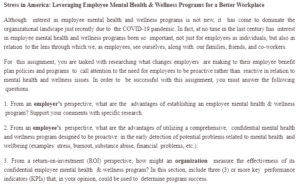 Leveraging Employee Mental Health & Wellness Programs for a Better Workplace