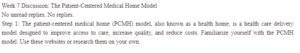 Patient Centered Medical Home Models