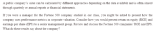 Analyzing ROE and EPS for Fortune 500 Companies