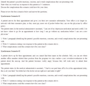 Answering Patient’s Concerns
