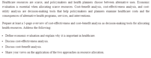 Cost-Effectiveness and Cost-Benefit Analysis