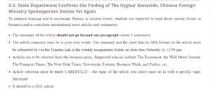 Uyghur Genocide