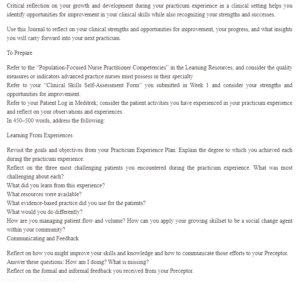 Clinical Strengths and Opportunities for Improvement