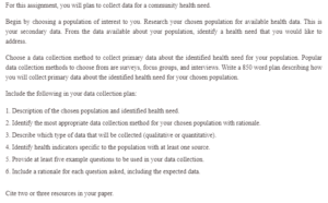 Data Collection Method-Asian American Population