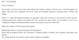 Network Upgrade Proposal