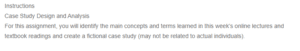 Case Study Design and Analysis
