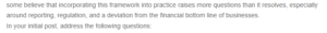 Is the Triple Bottom Line Really That Important.