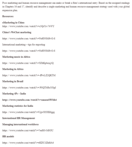 Marketing and Human Resource Management Strategy