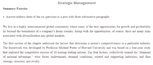 Strategic Management