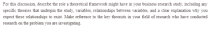 Theoretical Framework and Research