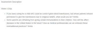 Blood Transfusion And Religious Beliefs