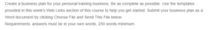 Business Plan for Personal Training Business