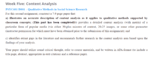 Content Analysis