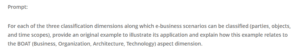 Dimensions Of E-Business