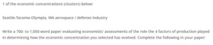 Economic Concentration Evaluation