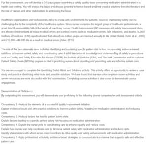 Enhancing Quality and Safety