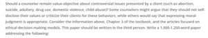 Ethical Implications of Value Imposition