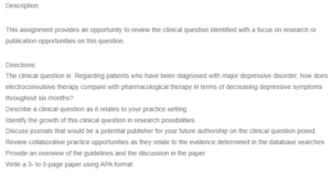 Evaluating Clinical Question Publication