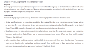 Healthcare Policy