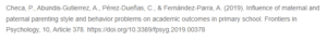 Influence of maternal and paternal parenting style and behavior problems on academic outcomes in primary school.