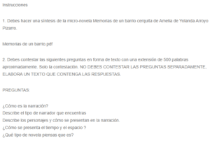 Memorias de un barrio cerquita de Amelia