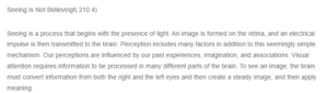 Optical Illusions