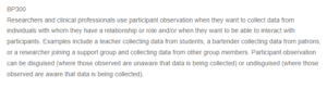 Participant Observation in a Health Facility to Comprehend the Health Perspectives of Nurses and Patients