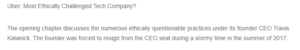 Uber- The Most Ethically Challenged Tech Company