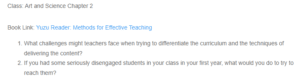 Challenges Faced by Tutors when Trying to Differentiate the Curriculum and Delivery Techniques