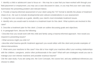 Childhood Trauma - Jacob Case Study