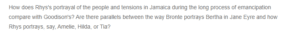 Comparing Rhys's and Goodison's Portrayal of Jamaica