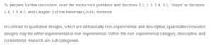 Experimental versus Non-experimental Quantitative Research- suicide among youths