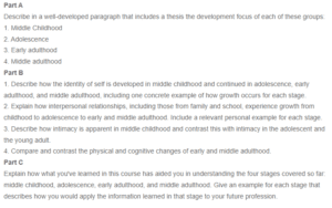 Human Growth and Development II