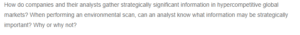 Hypercompetitive Global Markets