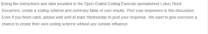 Qualitative Coding Exercise