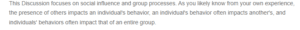 Social Influence and Group Processes