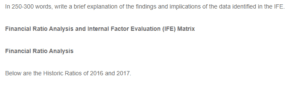 The Findings and Implications of the IFE Data