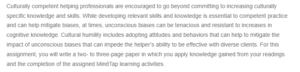 Applying Cultural Humility in the Helping Professions