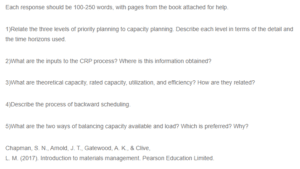 Capacity and Priority Planning