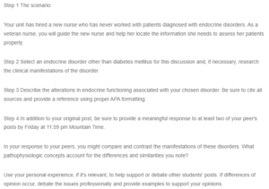 Common Alterations in Endocrine Function