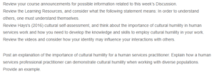 Cultural Humility - Importance and How it Can Be Demonstrated on Diverse Populations