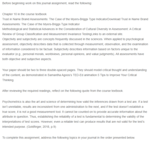 Ethics, Subjectivity, and the Art of Assessment