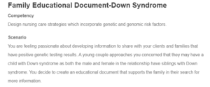 Family Educational Document-Down Syndrome